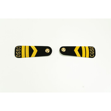 CGSO EPAULETTE 2 BAR 1 ARROW METAL PART (OLD)